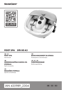 Наръчник SilverCrest IAN 435989 Вана за крака