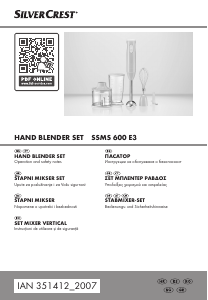 Manual SilverCrest IAN 351412 Blender de mână