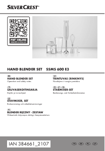 Instrukcja SilverCrest IAN 384661 Blender ręczny