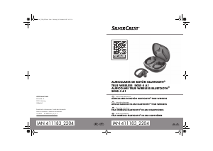 Manual SilverCrest IAN 411183 Auscultador