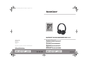Manuál SilverCrest IAN 421027 Sluchátka