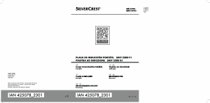 Manual SilverCrest IAN 425078 Placa