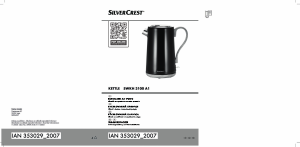 Priročnik SilverCrest IAN 353029 Čajnik