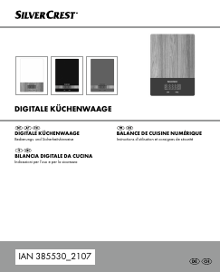 Mode d’emploi SilverCrest IAN 385530 Balance de cuisine