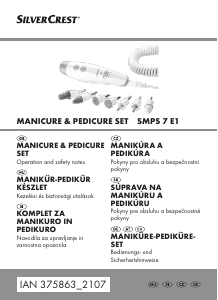 Használati útmutató SilverCrest IAN 375863 Manikűr- és pedikűrkészlet