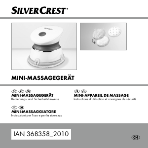 Mode d’emploi SilverCrest IAN 368358 Appareil de massage