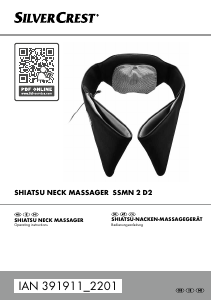 Manual SilverCrest IAN 391911 Massage Device