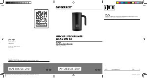 Bedienungsanleitung SilverCrest IAN 384725 Milchaufschäumer