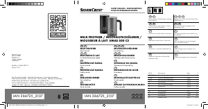 Handleiding SilverCrest IAN 384725 Melkopschuimer