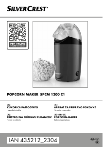 Návod SilverCrest IAN 435212 Stroj na pukance