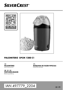 Manual SilverCrest IAN 497779 Máquina de pipoca