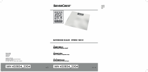 Návod SilverCrest IAN 435834 Váha