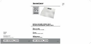 Manual SilverCrest IAN 435834 Balança