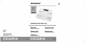 Használati útmutató SilverCrest IAN 449107 Mérleg