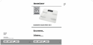 Instrukcja SilverCrest IAN 449107 Waga