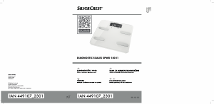 Manual SilverCrest IAN 449107 Cântar