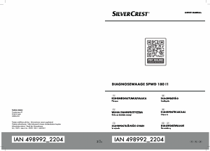 Käyttöohje SilverCrest IAN 498992 Henkilövaaka