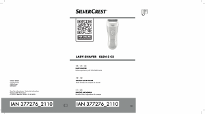 Mode d’emploi SilverCrest IAN 377276 Rasoir électrique