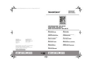 Mode d’emploi SilverCrest IAN 451590 Robot sur socle