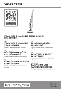Priročnik SilverCrest IAN 373626 Parni čistilnik