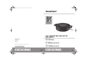 Bruksanvisning SilverCrest IAN 383180 Bordgrill