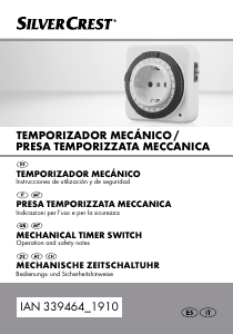 Manual de uso SilverCrest IAN 339464 Interruptor horario
