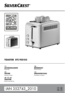 Käyttöohje SilverCrest IAN 352743 Paahdin