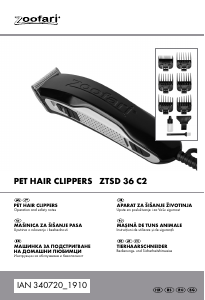 Наръчник Zoofari IAN 340720 Клипер за домашни любимци
