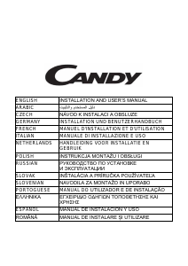 Manual de uso Candy CBG640/2X Campana extractora