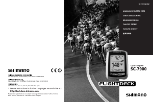 Bruksanvisning Shimano SC-7900 Cykeldator