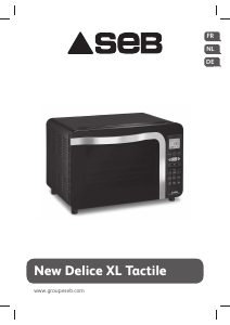 Handleiding SEB OF285800 New Delice XL Tactile Oven