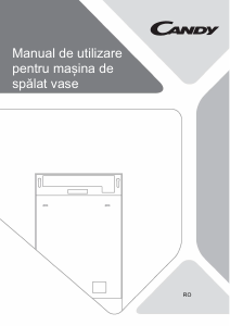 Manual Candy CI1C7SB1FA1 Maşină de spălat vase