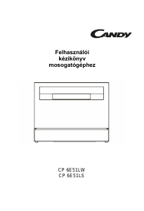 Használati útmutató Candy CP 6E51LW Mosogatógép