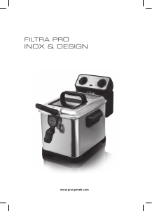 Bruksanvisning SEB FR404800 Filtra Pro Fritös