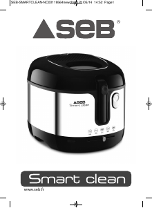 Használati útmutató SEB FR460000 Smart Clean Olajsütő