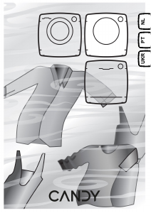 Manual Candy RPE H9A2TBCEX-S Máquina de secar roupa