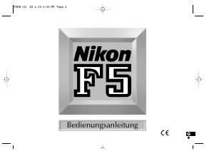 Bedienungsanleitung Nikon F5 Digitalkamera