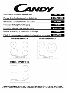 Manual Candy CTP644MCBB/1 Plită