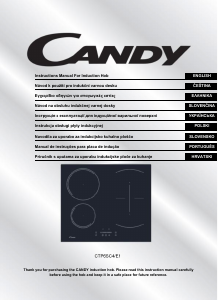 Priručnik Candy CTP6SC4/E1 Ploča za kuhanje