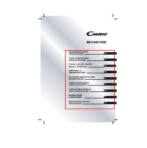Manual Candy MEC440TXNE Micro-onda