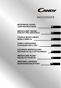 Bedienungsanleitung Candy MICG20GDFB Mikrowelle