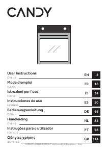 Mode d’emploi Candy FCM955XRL/CN Four