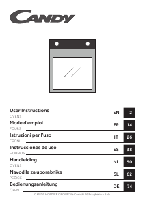 Mode d’emploi Candy FIDC X602 Four