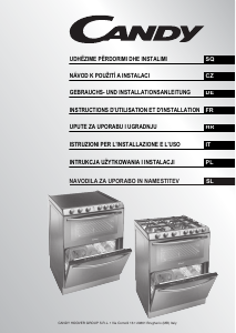 Priročnik Candy TRIO4GWNT/1 Obseg
