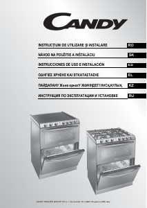 Manual de uso Candy TRIOVXNT/1 Cocina