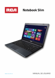 Manual de uso RCA B34I74500S Slim Core i7 Portátil