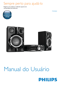 Manual Philips FX50X Altifalante