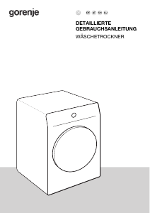 Bedienungsanleitung Gorenje DPNE92/GNLWIFI Trockner
