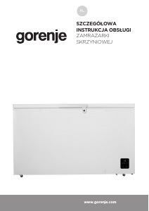 Instrukcja Gorenje FH43EAW Zamrażarka