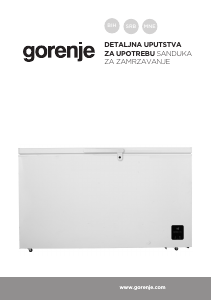 Priručnik Gorenje FH43EAW Zamrzivač
